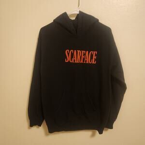 Scarface Hoodie with pockets, No Draw String size Medium